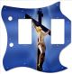 Crucifix Blue