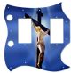 Crucifix Blue