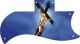 Crucifix Blue