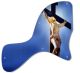 Crucifix Blue