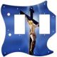 Crucifix Blue