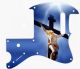 Crucifix Blue