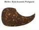 Martin D-45 Acoustic - Dark Blotch Tortoise Pickguard
