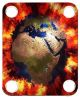 Earth Global Flames
