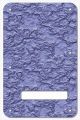 Embossed Purple