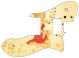 Faded Yellow Pin Up Girl - Vintera '70s Tele Custom