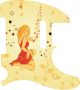 Faded Yellow Pin Up Girl - Vintera '60s Tele