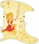 Faded Yellow Pin Up Girl - Avril Lavigne Tele