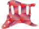 Flag US Patriot Abstract