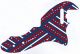 Flag US Patriot Design 1