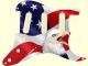 Flag US Patriot Eagle 2