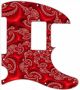 Fractal Art Red - 8 Hole H Tele
