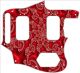 Fractal Art Red - Vintera '60s Jaguar HH