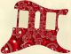 Fractal Art Red - HSH 11 Hole Strat