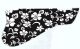 Hawaiian Print Black