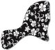Hawaiian Print Black