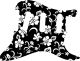 Hawaiian Print Black - Vintera '50s Strat