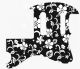 Hawaiian Print Black