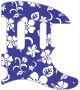 Hawaiian Print Blue