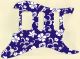 Hawaiian Print Blue