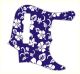 Hawaiian Print Blue