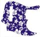 Hawaiian Print Blue