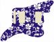 Hawaiian Print Blue