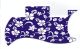 Hawaiian Print Blue