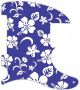 Hawaiian Print Blue - Avril Lavigne Tele