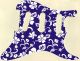 Hawaiian Print Blue - SSS Elite Strat