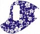 Hawaiian Print Blue