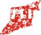Hawaiian Print Red