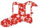 Hawaiian Print Red