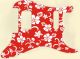 Hawaiian Print Red