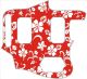 Hawaiian Print Red - Vintera '60s Jaguar HH