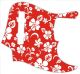 Hawaiian Print Red