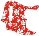 Hawaiian Print Red