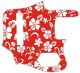 Hawaiian Print Red