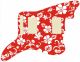 Hawaiian Print Red