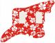 Hawaiian Print Red