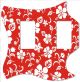 Hawaiian Print Red