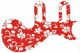 Hawaiian Print Red