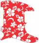 Hawaiian Print Red - Avril Lavigne Tele