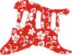 Hawaiian Print Red