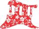 Hawaiian Print Red