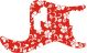 Hawaiian Print Red