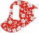Hawaiian Print Red