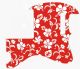 Hawaiian Print Red