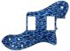 Leopard Print Blue - Vintera '70s Tele Deluxe
