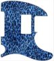 Leopard Print Blue